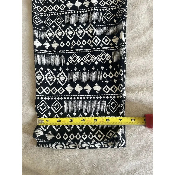 concepts new york womens pants white black size Large Pockets - Picture 10 of 12